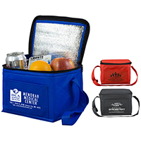 On-The-Go 6 Pack Insulated Cooler Bag